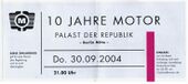 30.09.2004 Palast der Republik, Berlin, Germany