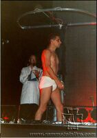 Schneider during the performance of "5/4"