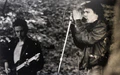 Die Firma performing at the festival. Paul (left) & Faren Matern (right).