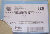 05.10.1996 Biskuithalle, Bonn, Germany