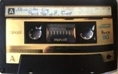 Tape with original recording of Pasch, Feeling B and Die Firma.