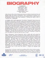 Slash Records promo sheet #1