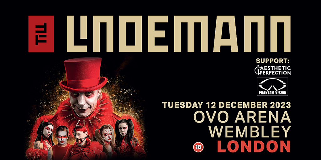 Rammstein's Till Lindemann announces December 2023 UK show