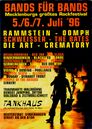 06.07.1996 Bands für Bands Festival, Stavenhagen, Germany