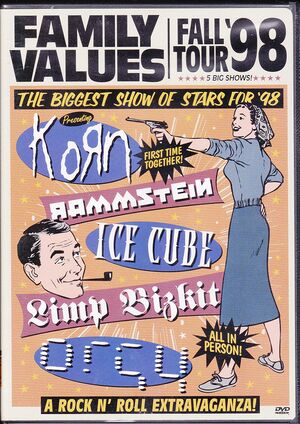 who played family values tour 1998