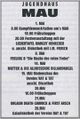 May 1993 concert dates (Jugendhaus M.A.U) mentioning ODG and First Arsch[3]