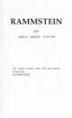 Rammstein Life 24 December 1996