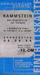 A ticket to the screening in Magdeburg.
